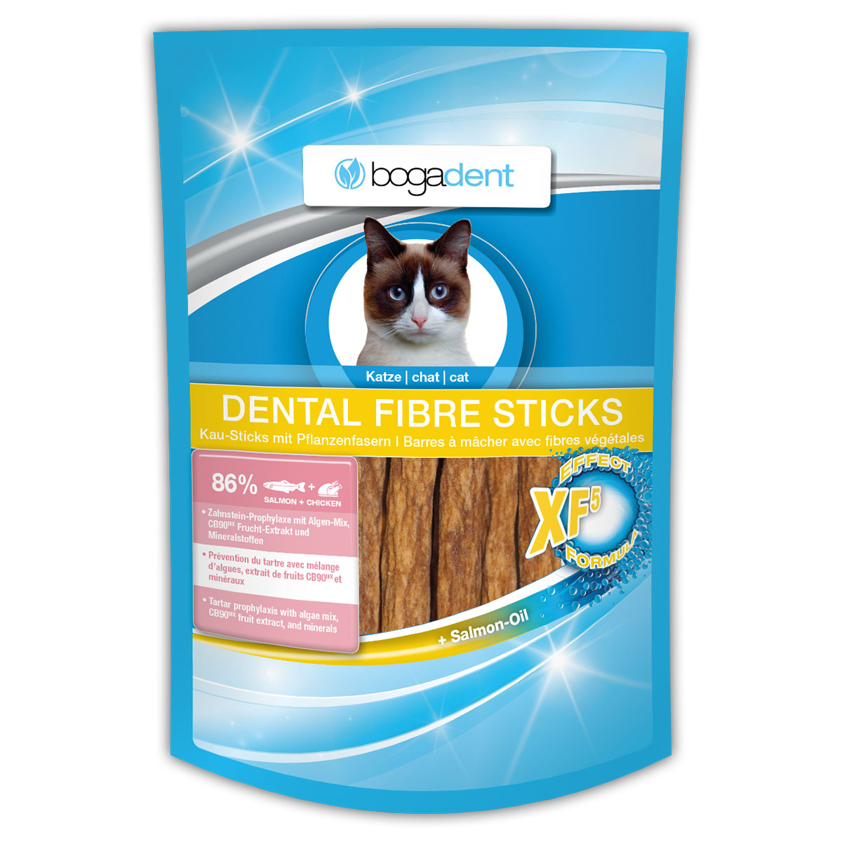 bogadent DENTAL FIBRE STICKS Lachs Katze kaufen