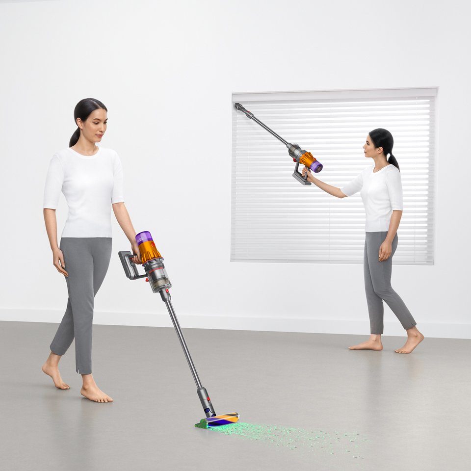 DYSON Akku-Hand-und Stielstaubsauger V12™ Detect Slim Absolute, 545 W, Beutellos