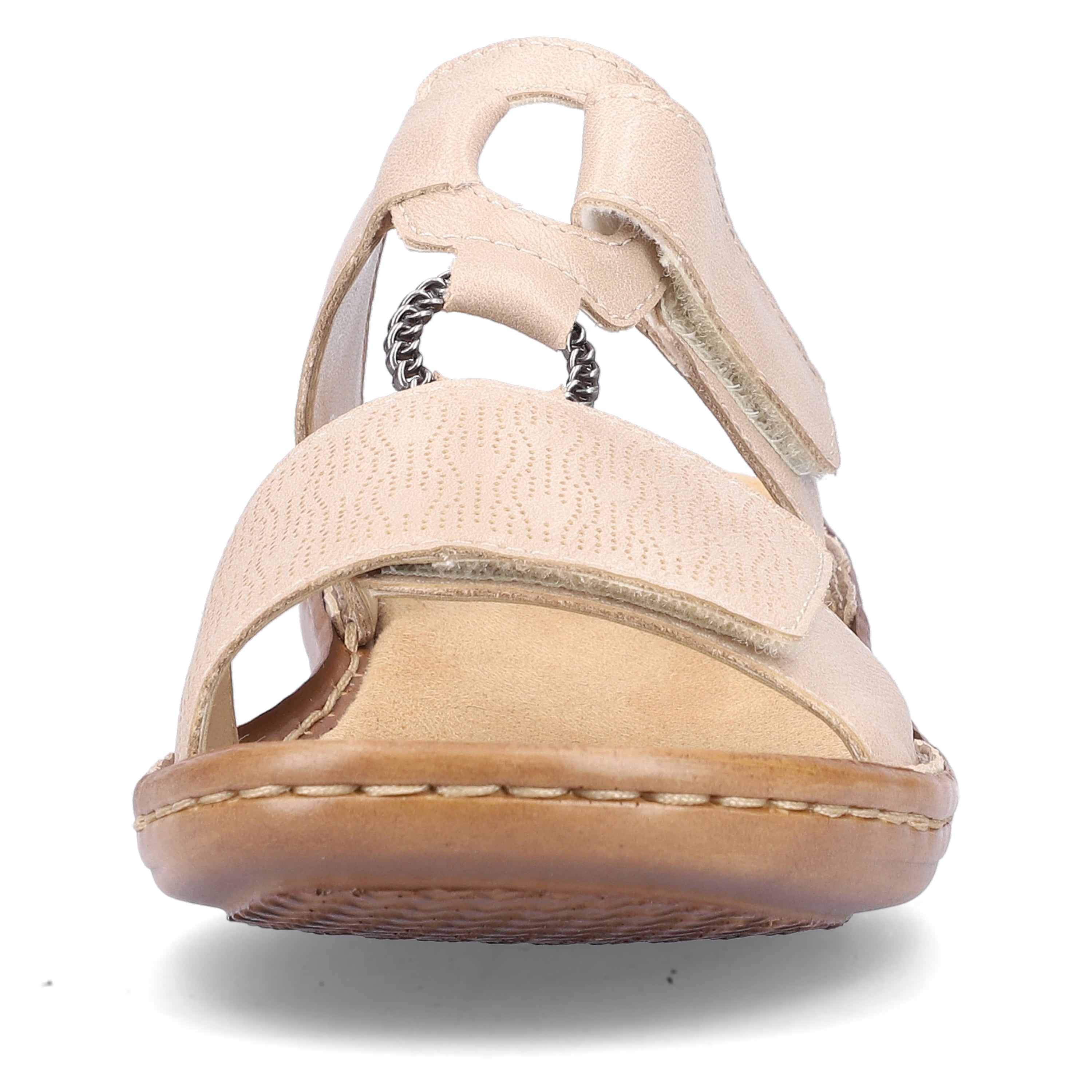Rieker Damen Pantoletten lehmbeige