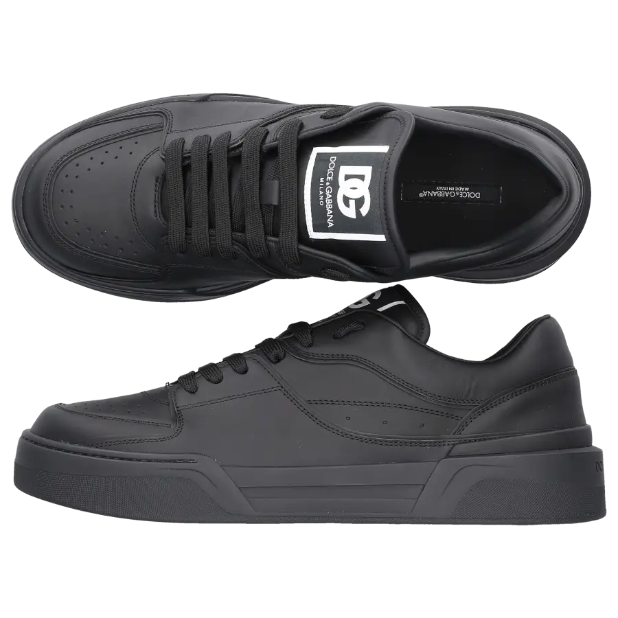 Dolce & Gabbana - Sneaker low NEW ROMA Nappaleder - schwarz