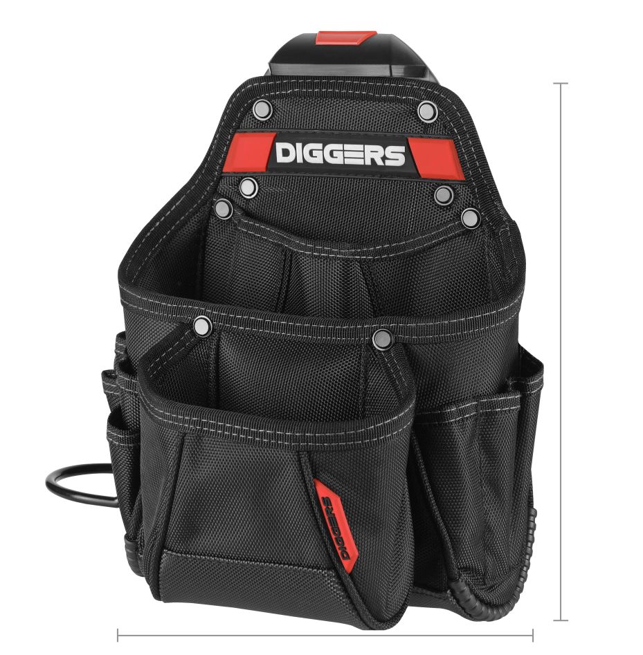 Borsa portaoggetti DIGGERS DK545 Quick Click Contrast