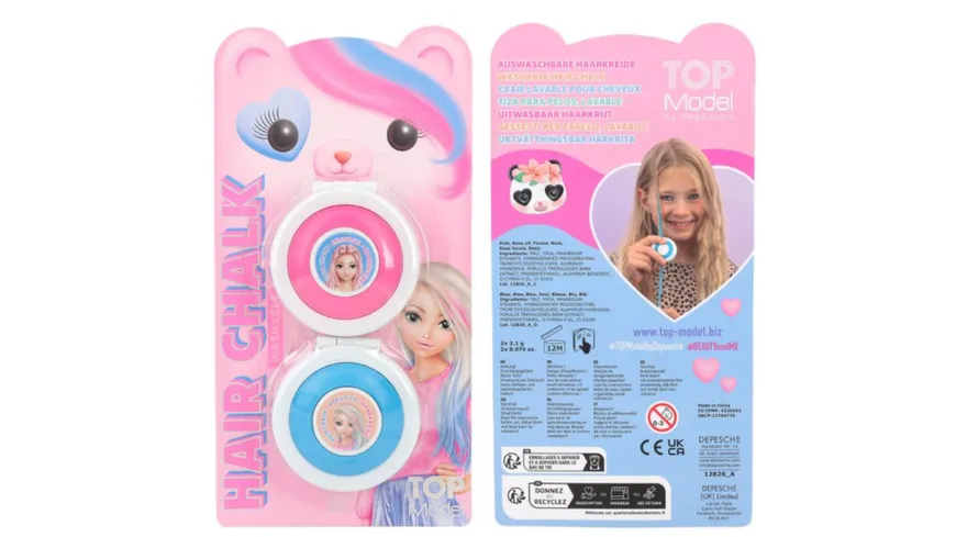 TOPModel Haarkreideset BEAUTY and ME sortiert