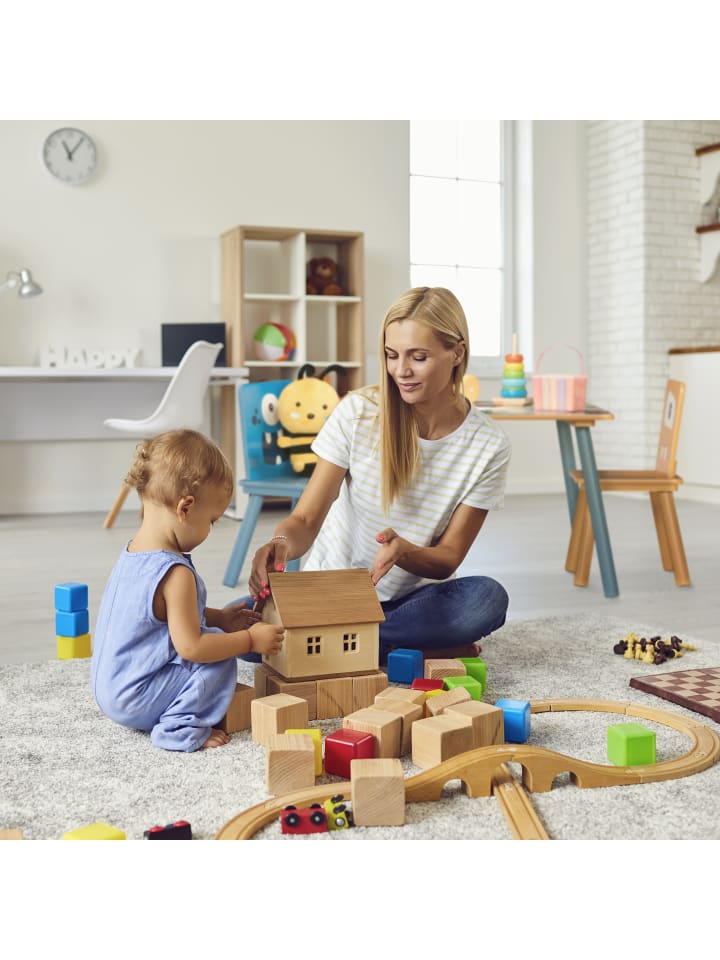 relaxdays 3-tlg. Kindersitzgruppe in Bunt günstig kaufen onesize