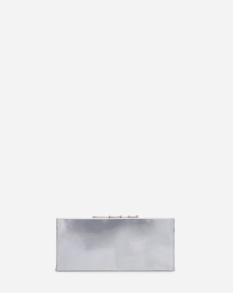 SAC POCHETTE SEQUENCE BY LANVIN EN CUIR MÉTALLISÉ
