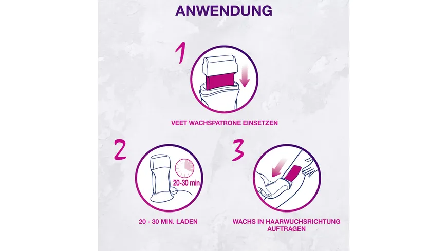 Veet Easy Wax Beine + Arme + Wachspatrone 50ml 50 ml