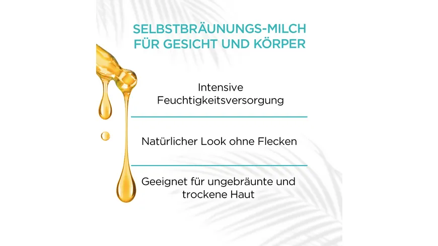 Garnier Ambre Solaire Selbstbräunungs-Milch 200 ml