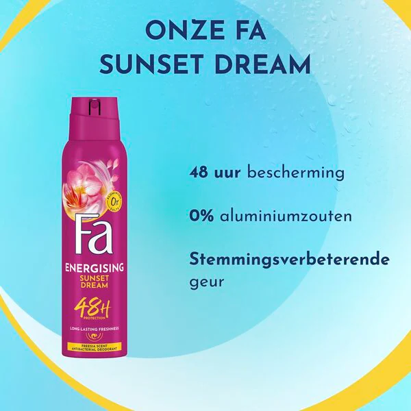 Fa Sunset Dream -deodoranttisuihke 150ml