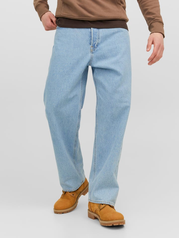 Jack & Jones Comfort Fit Jeans MIKE ORIGINAL JOS Mid Waist Reg Basic in Blau günstig kaufen