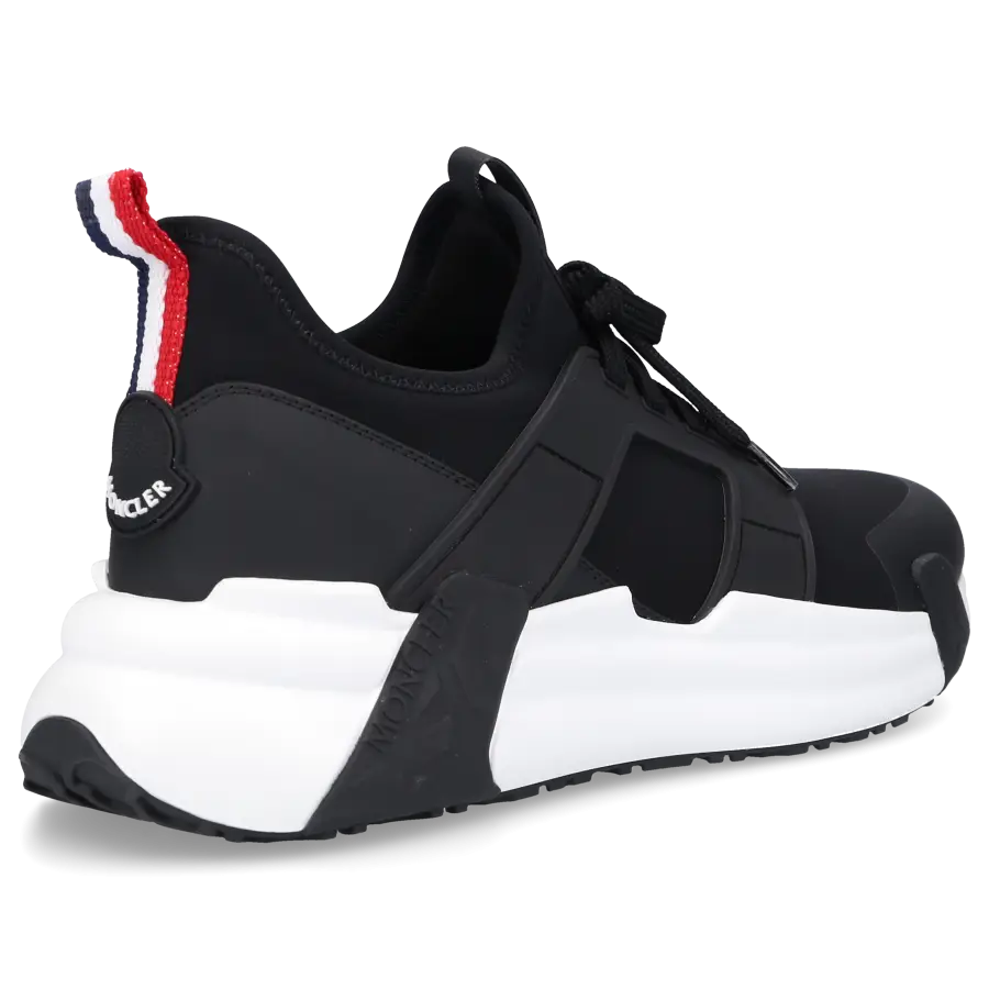Moncler - Sneaker low LUNAROVE Kalbsleder Textil - schwarz
