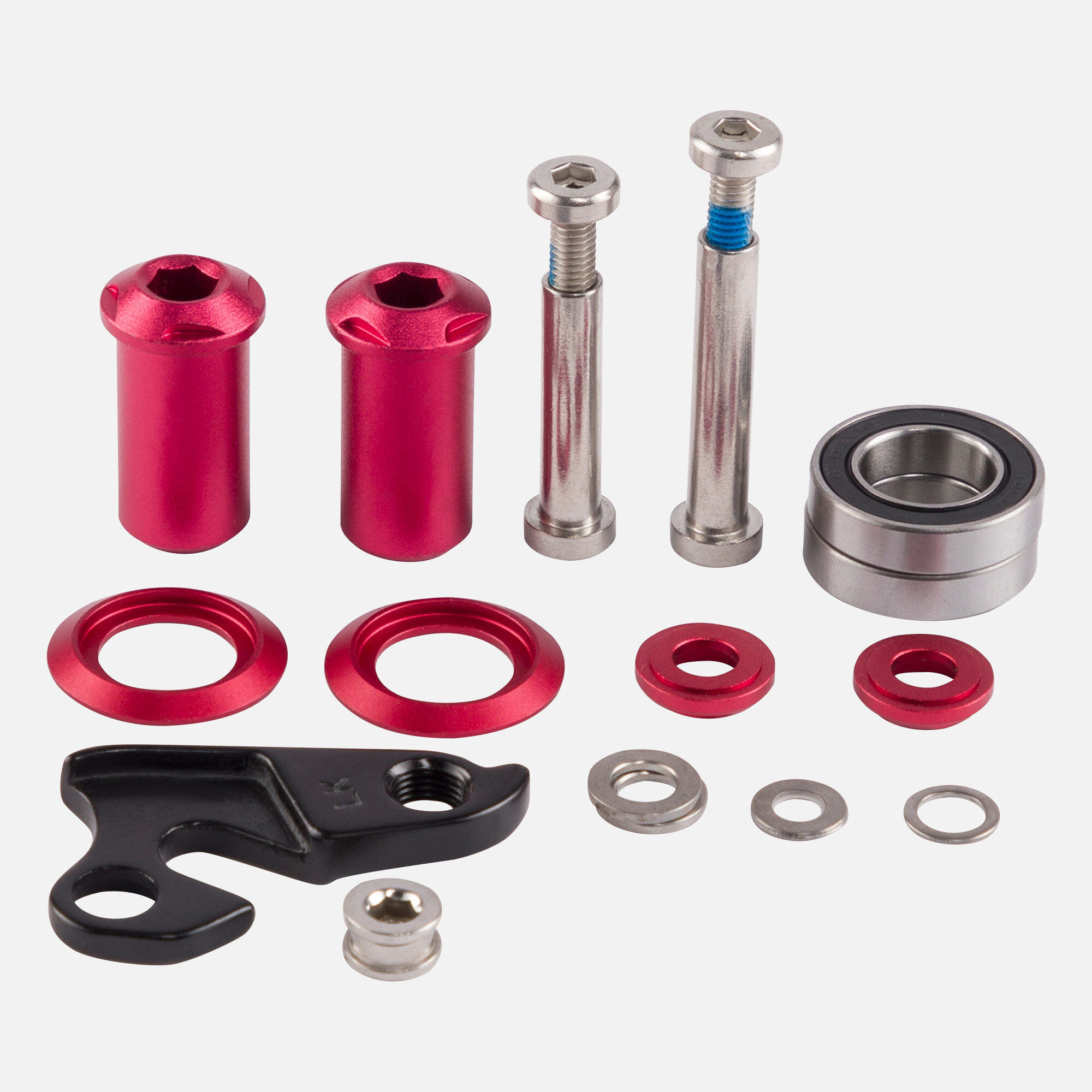Suspension Bearing/screw/Washer/derailleur Hanger Kit ALL TRACK TRAIL 20&24