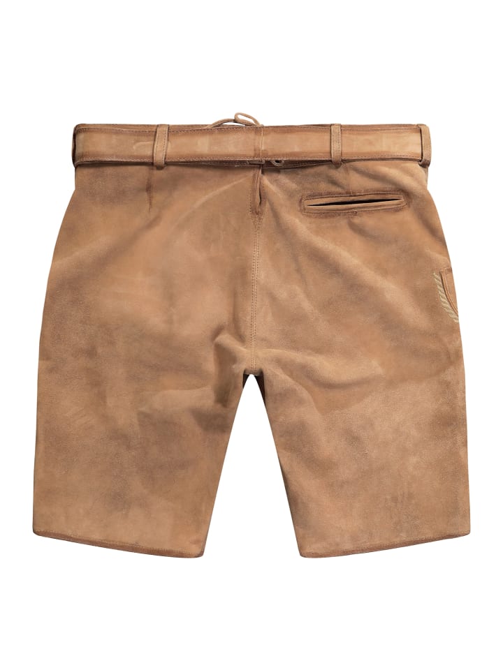 JP1880 Lederhose in beige günstig kaufen