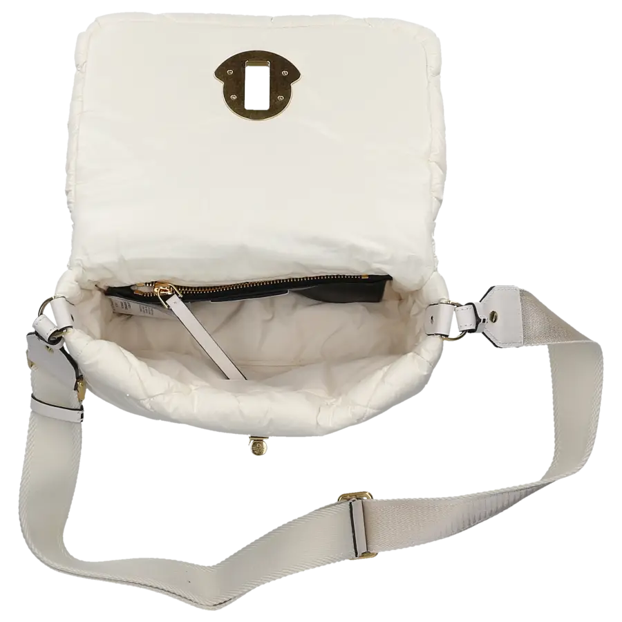 Moncler - Handtasche PUF CROSSBODY Nylon - weiß