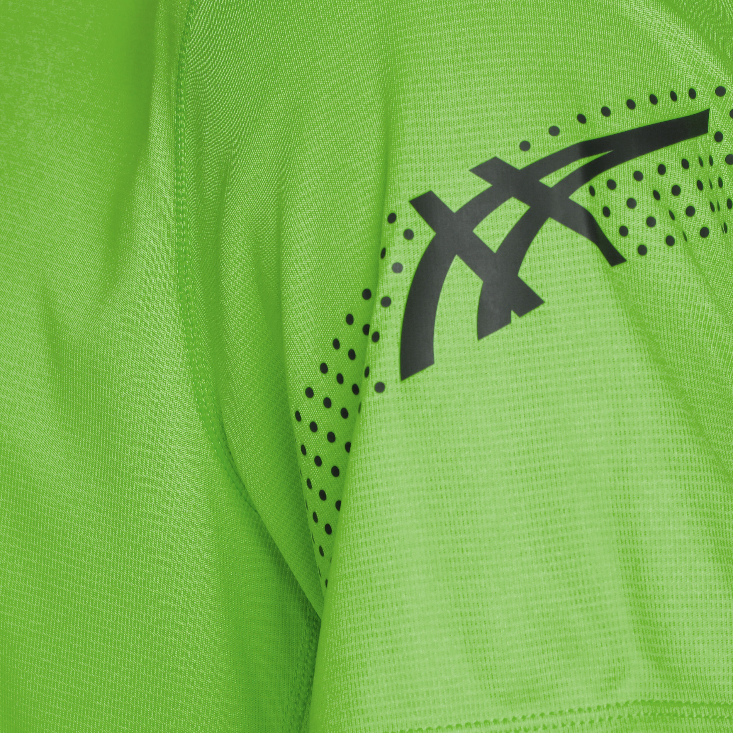 Icon Laufshirt Herren - Limette, Blau