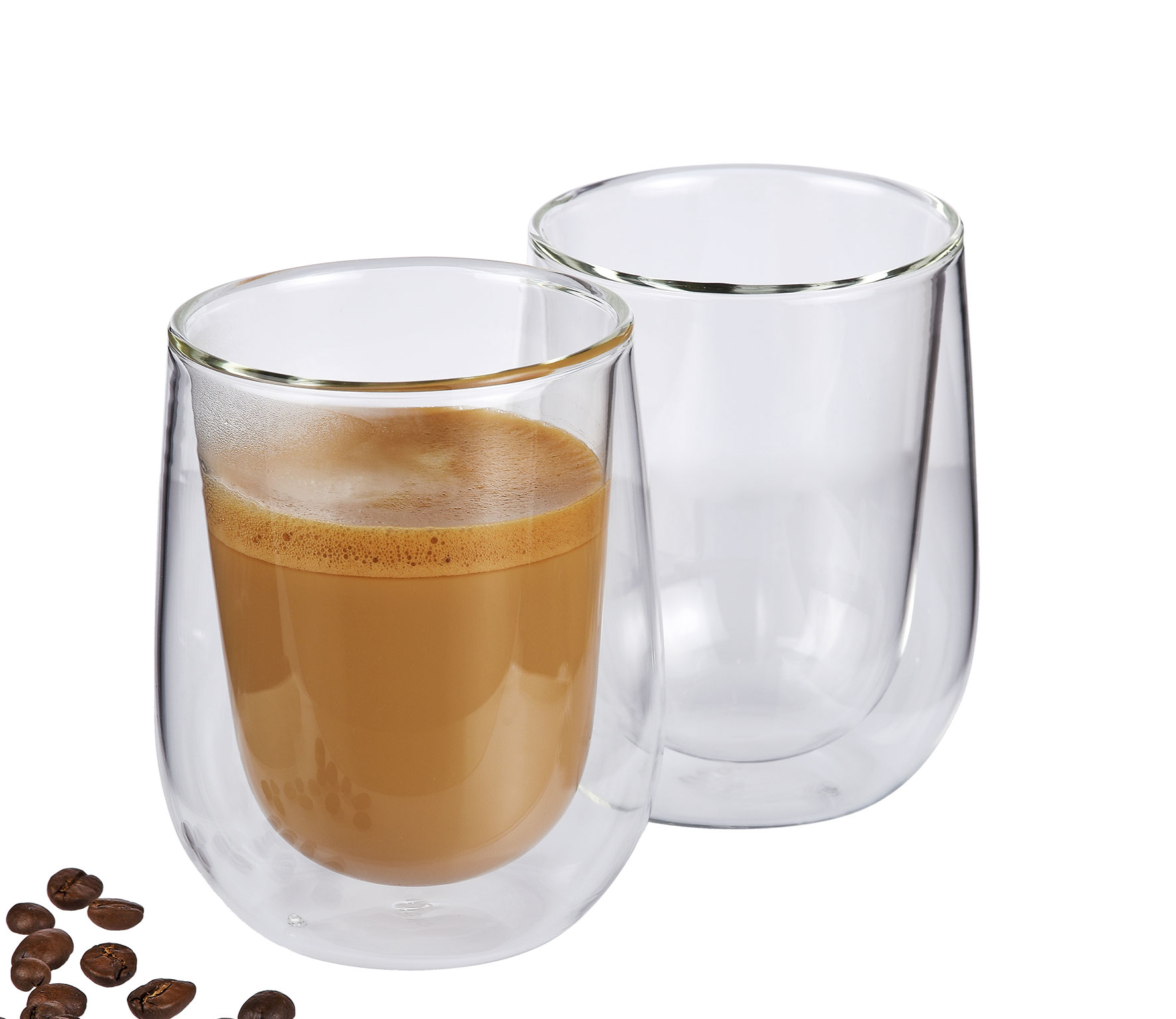 cilioMilchkaffee-Glas 2er Set