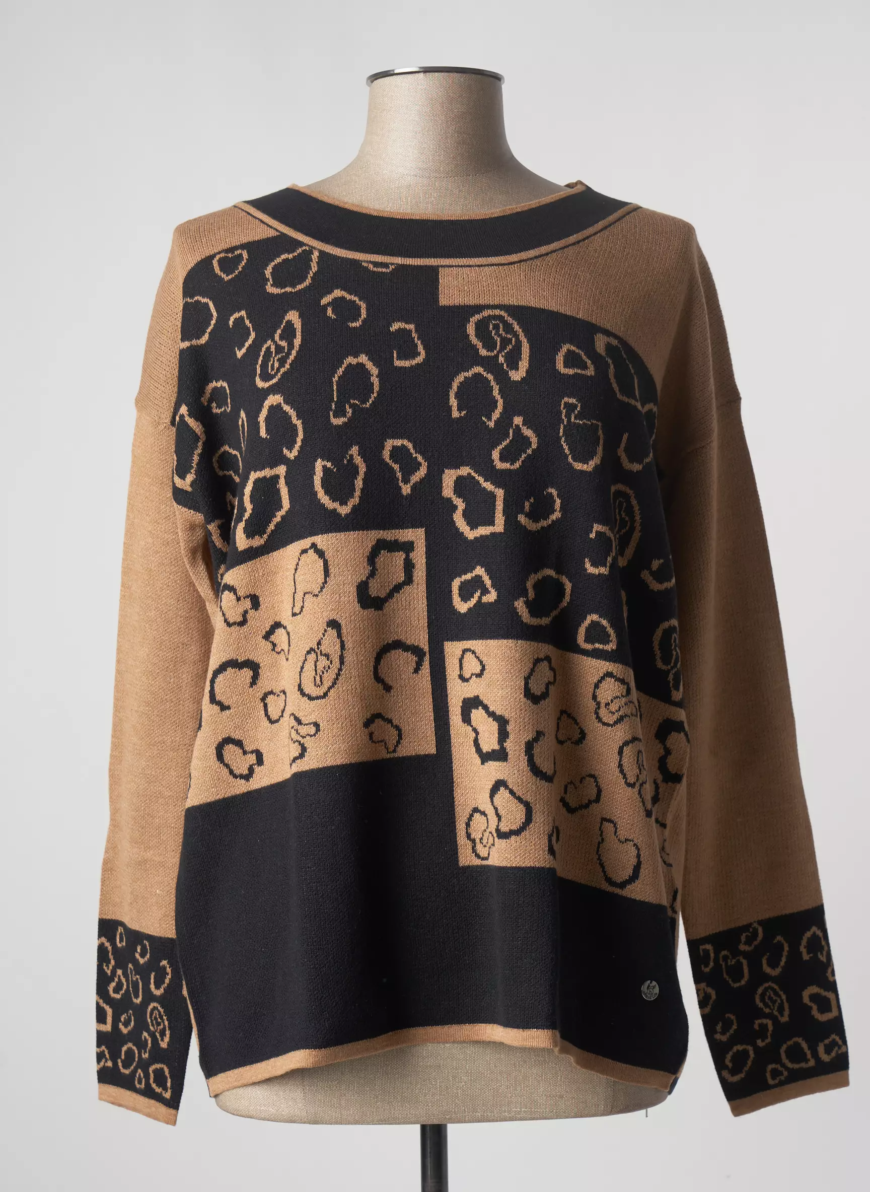 Hajo Pulls Femme couleur marron