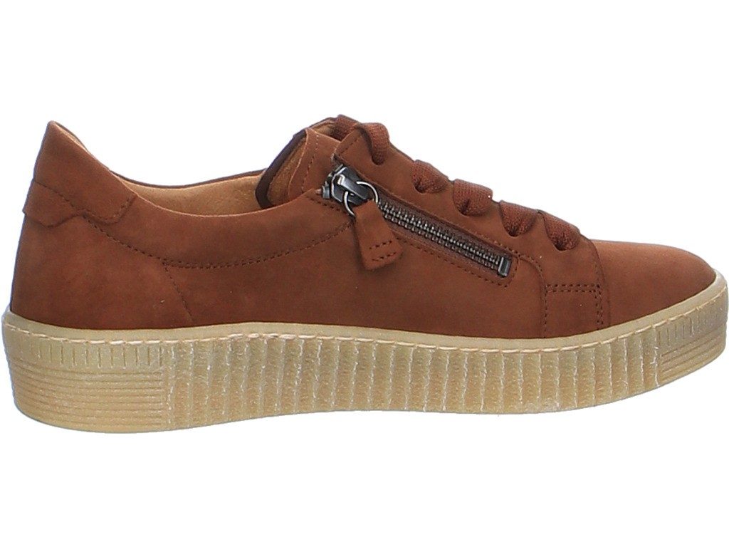 GABOR Komfort Schnürer beige