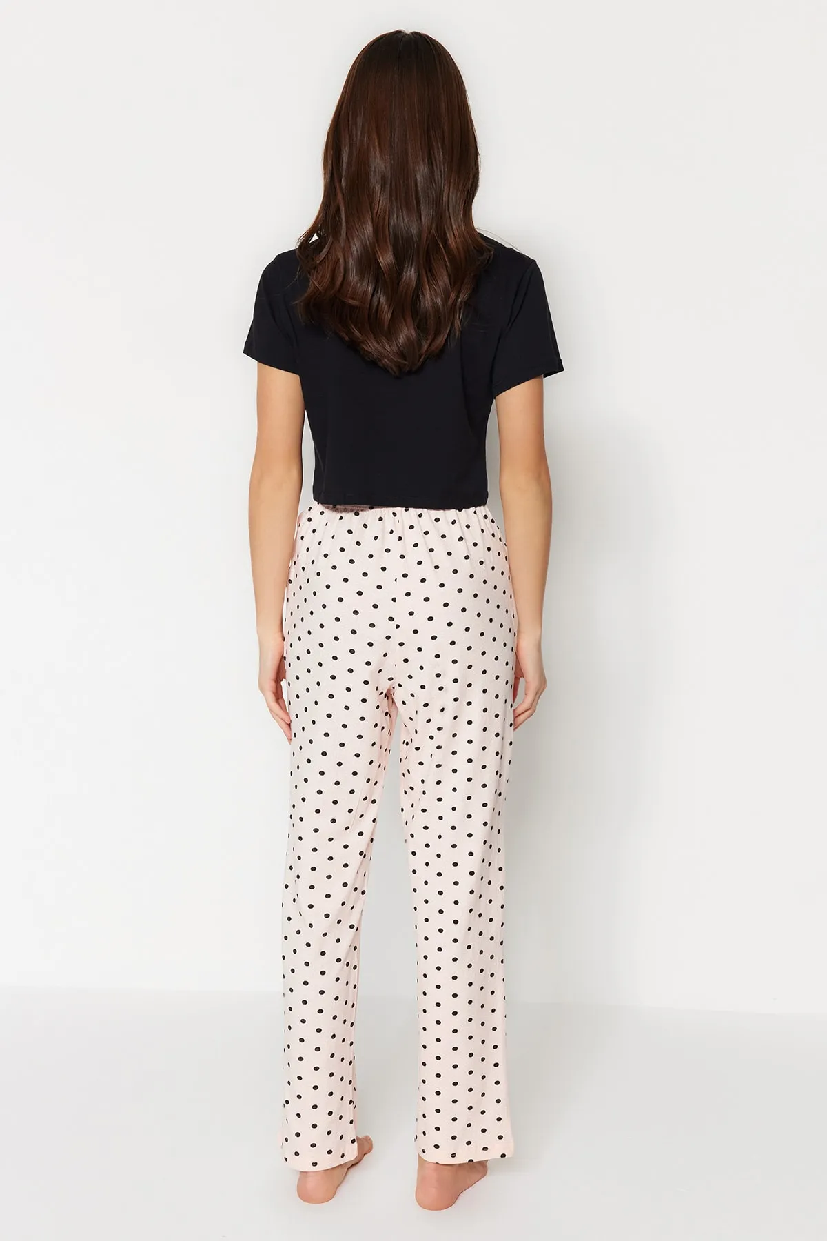 Trendyol Collection  Pyjamahose - Rosa - Straight