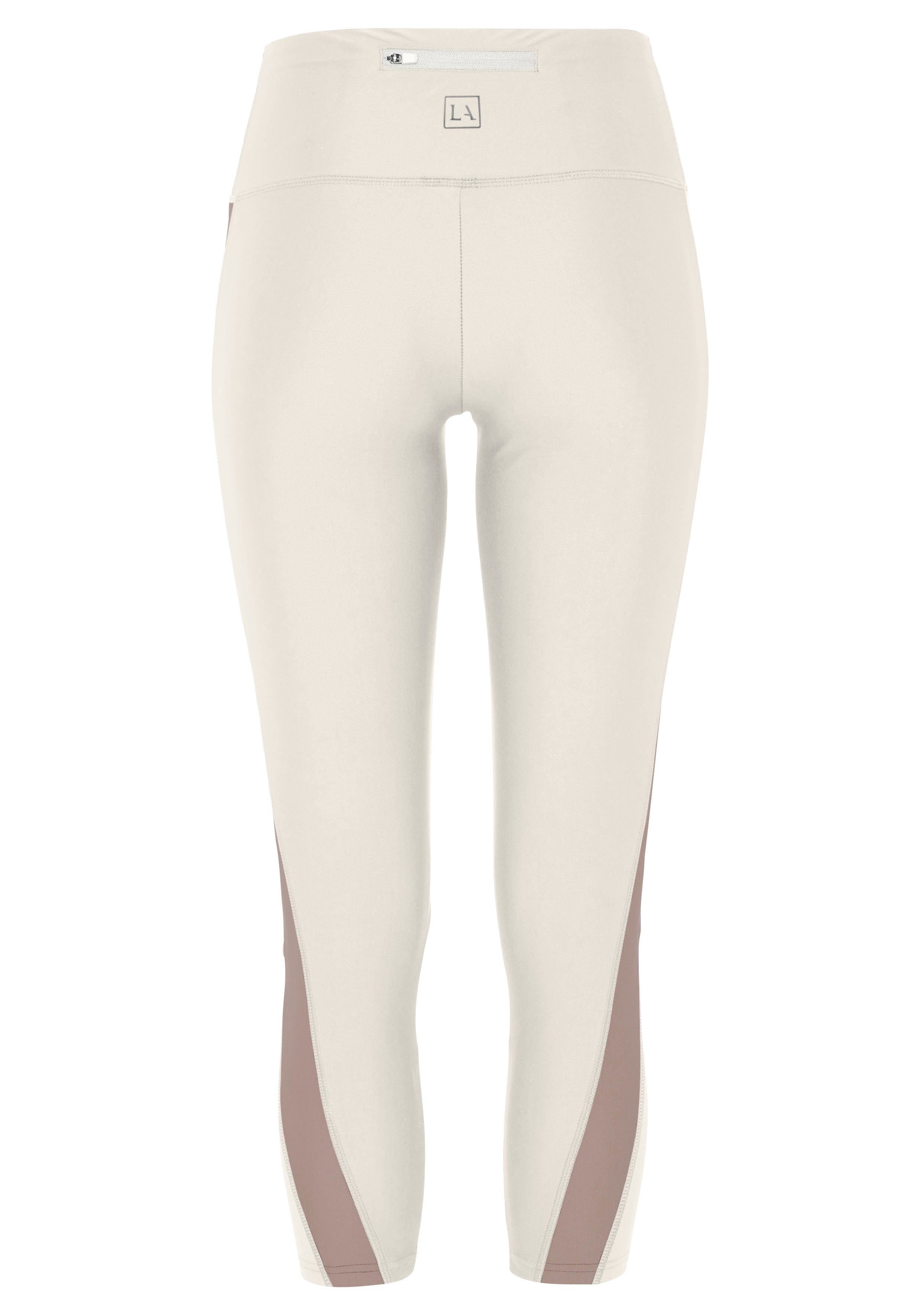LASCANA ACTIVE 7/8-Leggings (1-tlg) mit Netzeinsätzen