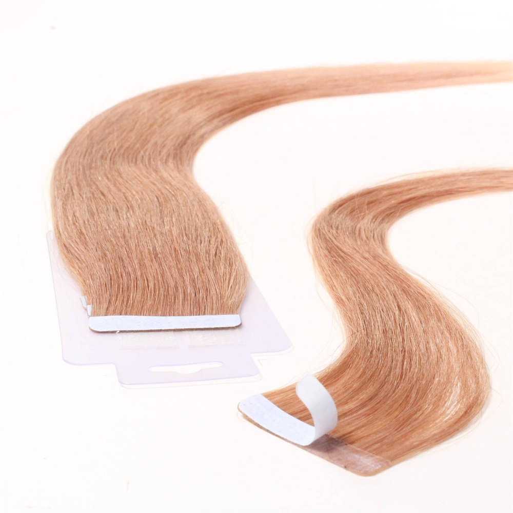 hair2heart Extensions adhésives cheveux naturels #12 Blond miel extensions
