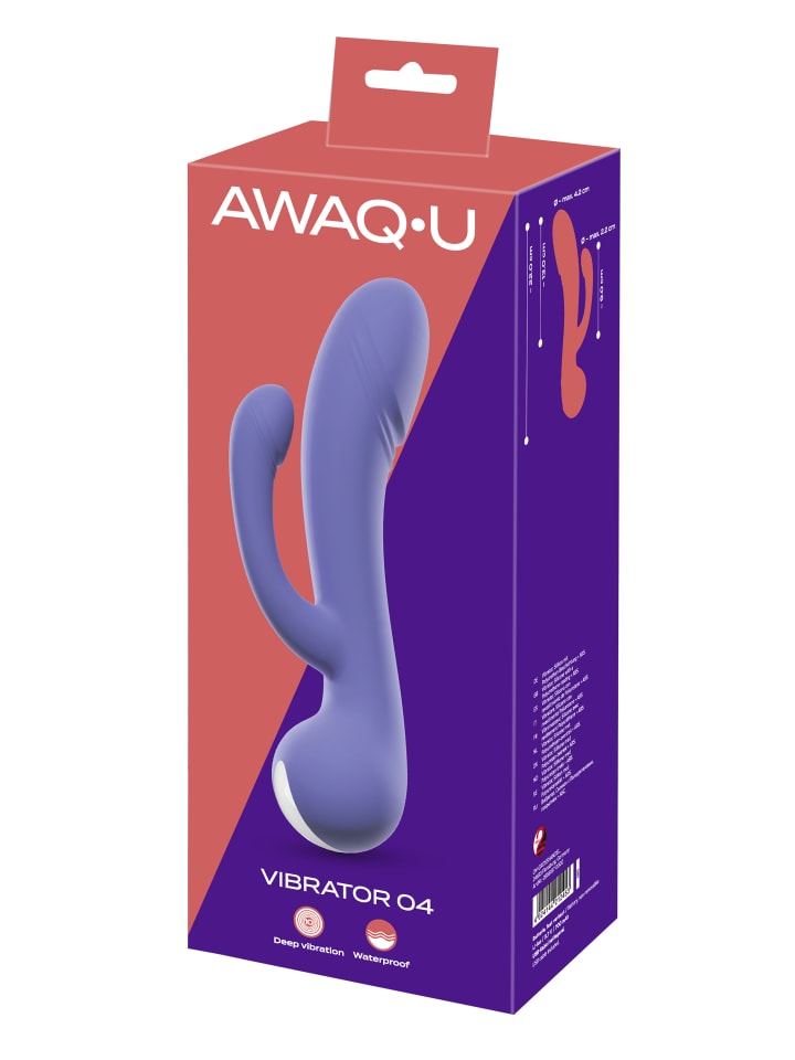 AWAQ.U Vibrator AWAQ.U Vibrator 4 in lila günstig kaufen 22 cm