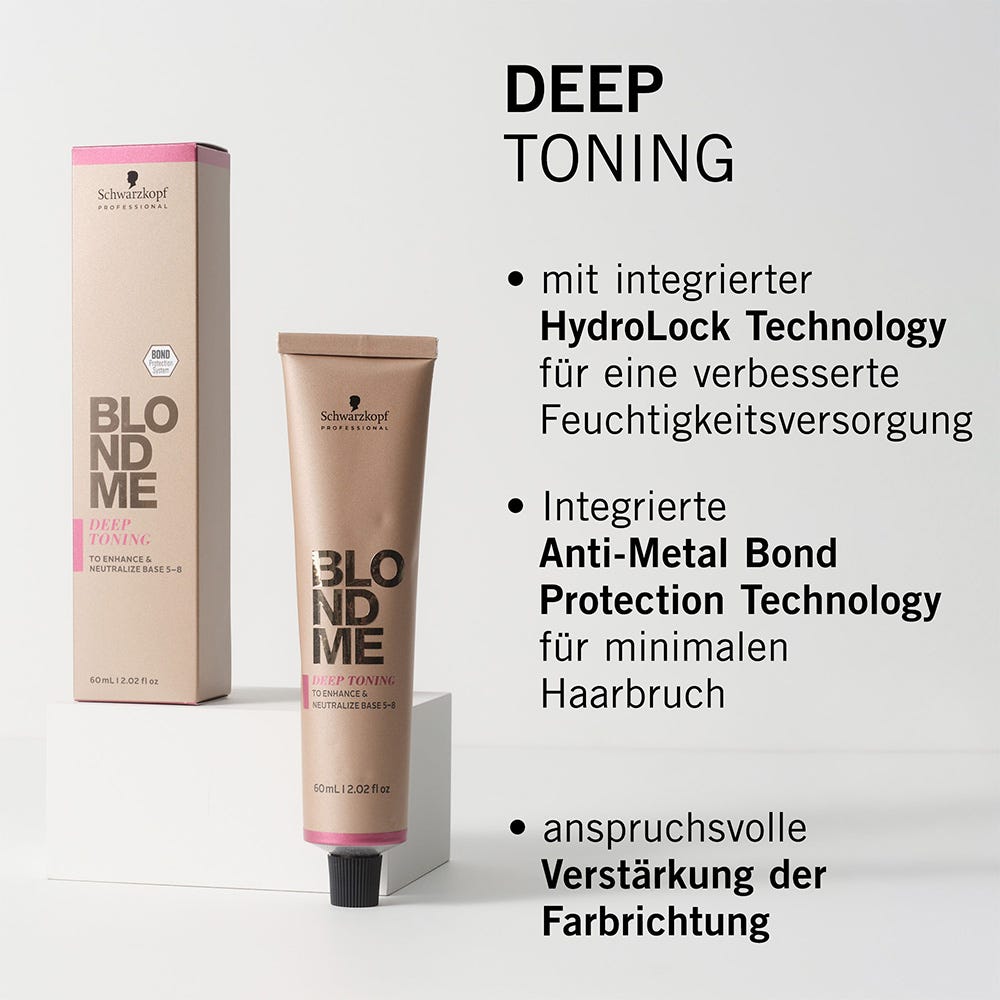 Schwarzkopf Blondme Deep Toning Peach Sorbet 60 ml