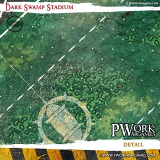 Neoprene Mat: Dark Swamp Stadium 2,4` × 3' (73x92cm)