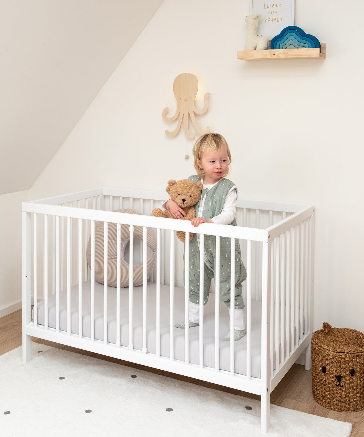 Babybett Pur Weiß