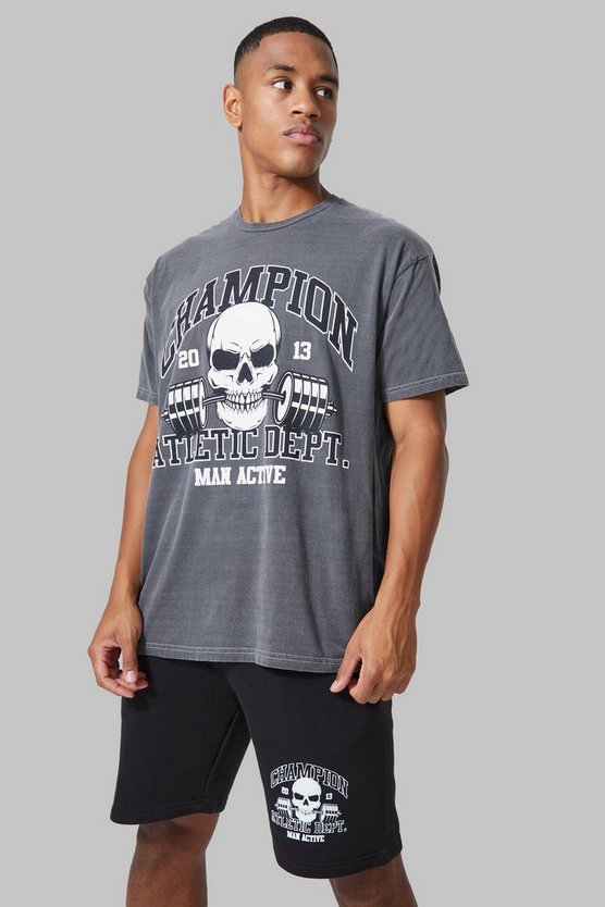Man Active Champion Shorts-Set