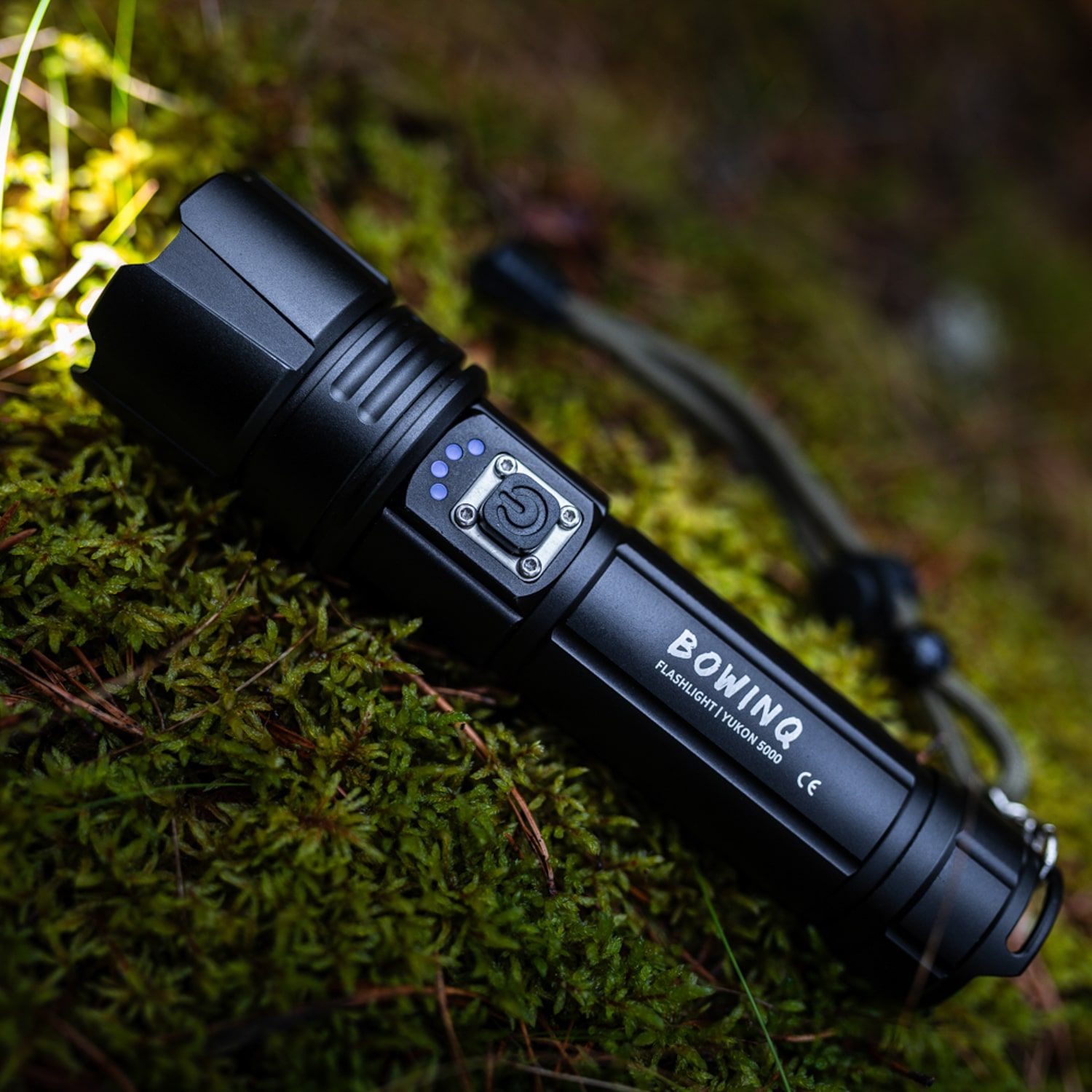BOWINQ Yukon 5000 wiederaufladbare Taschenlampe