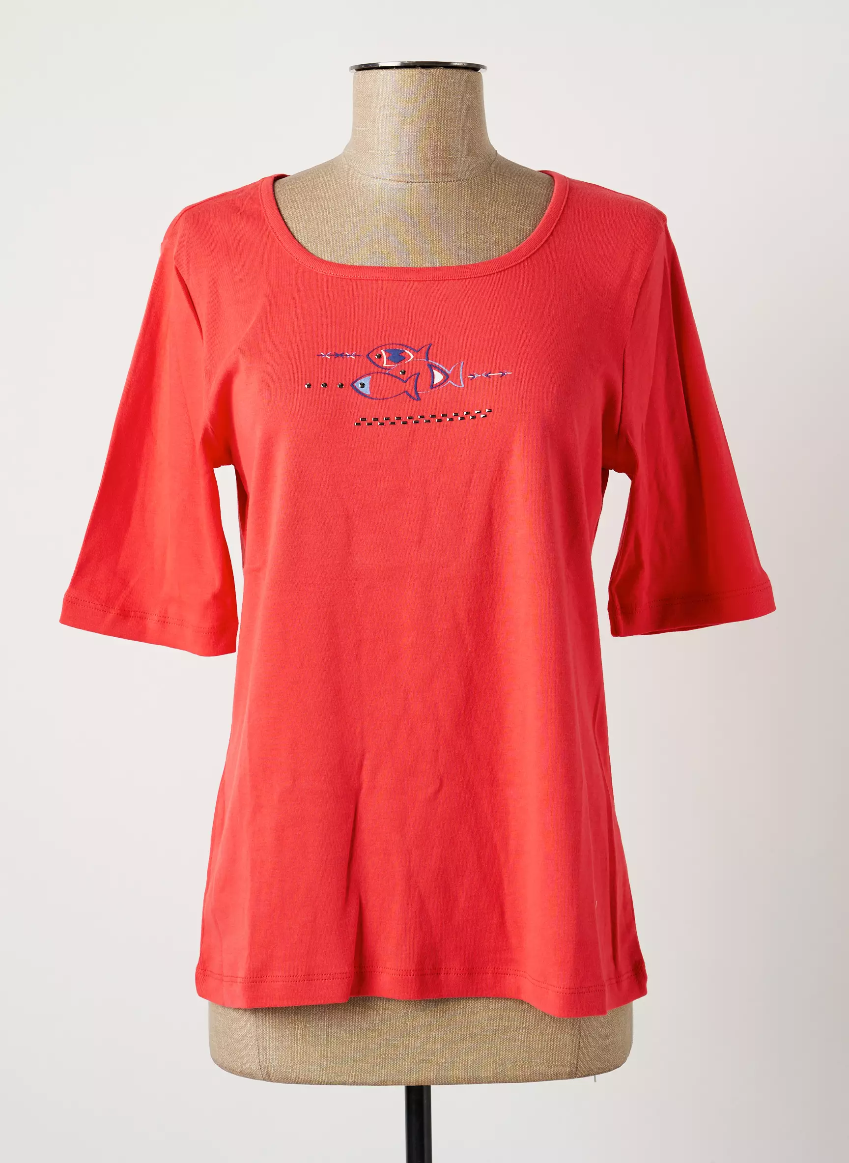 Thalassa Tshirts Femme couleur rose