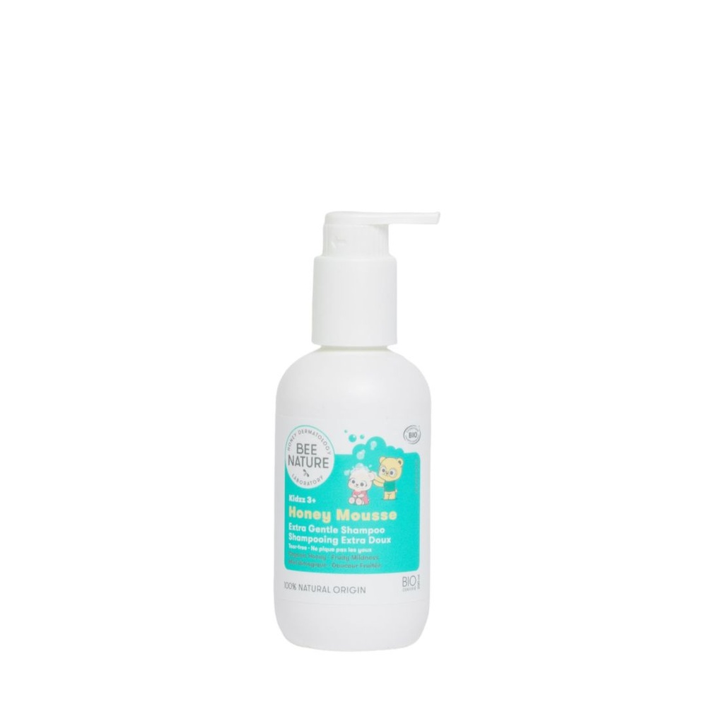 bee nature Kidzz Shampooing Extra Doux 200ml - Honey Mousse (COSMOS Organic) Shampoing enfant