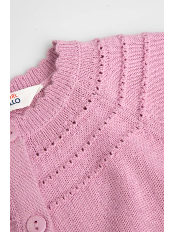Coccodrillo Strickjacke in rosa günstig kaufen