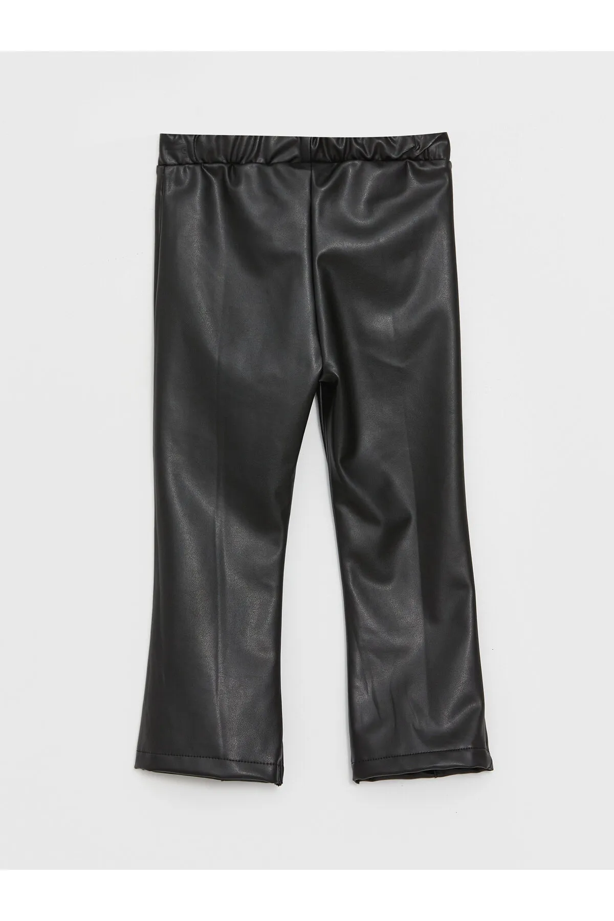 LC Waikiki  Baby-Mädchenhose in Lederoptik mit elastischem Bund