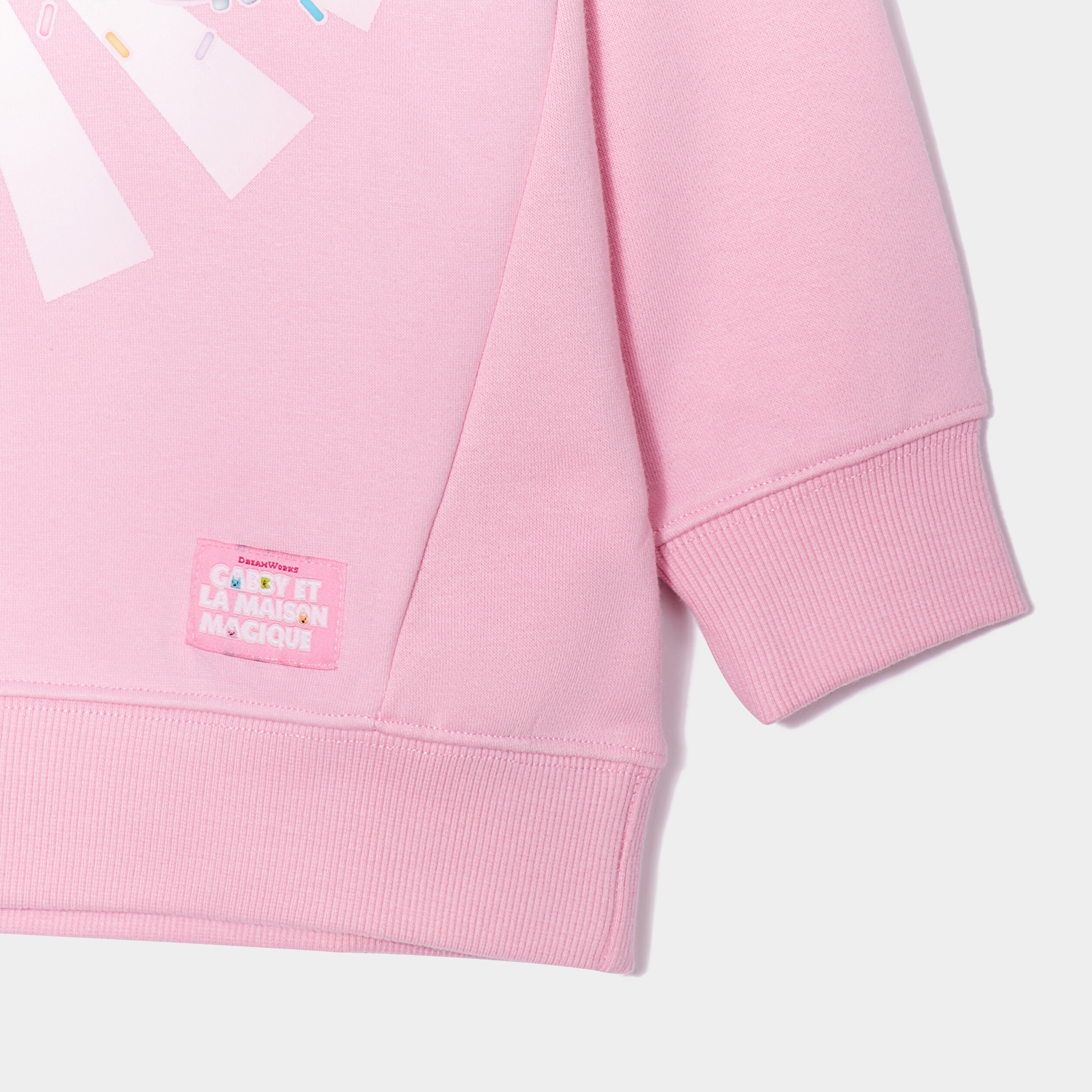 Sweat hoodie Gabby et la maison magique rose fille | La Halle