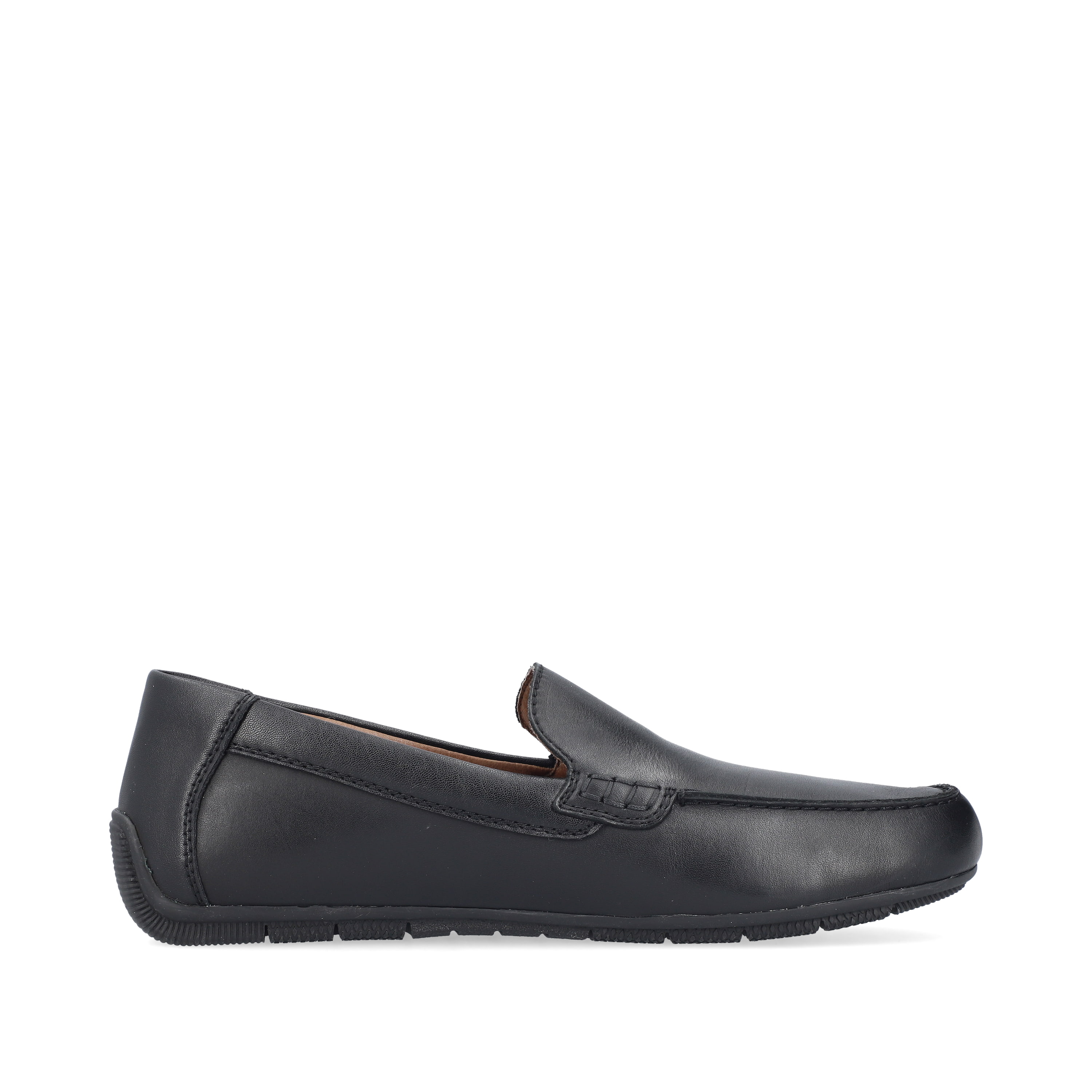 Rieker Herren Slipper glanzschwarz