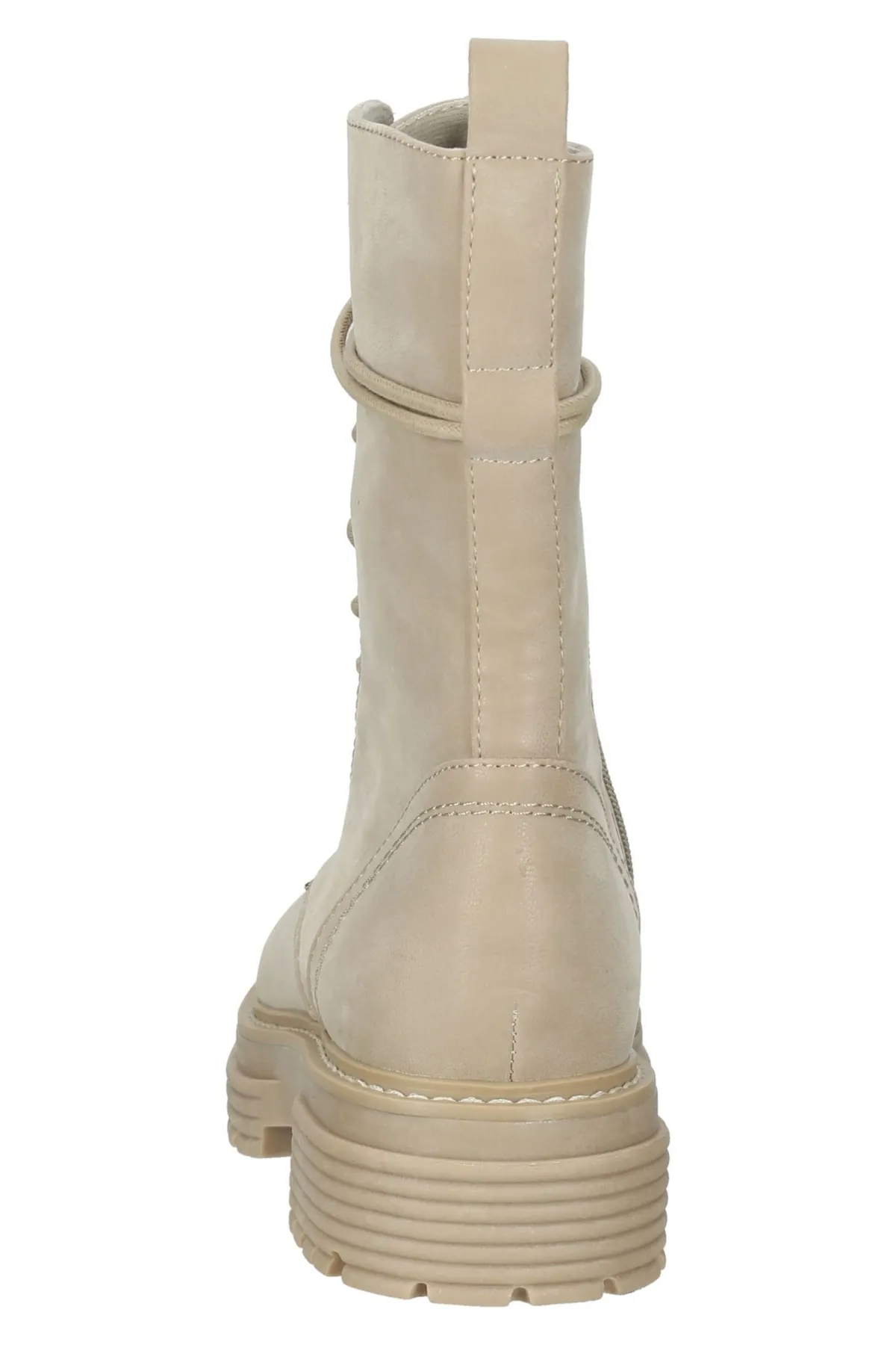 BULLBOXER  Stiefelette - Beige - Blockabsatz