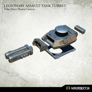 Legionary Assault Tank Turret: Twin Heavy  Plasma Cannon (1)