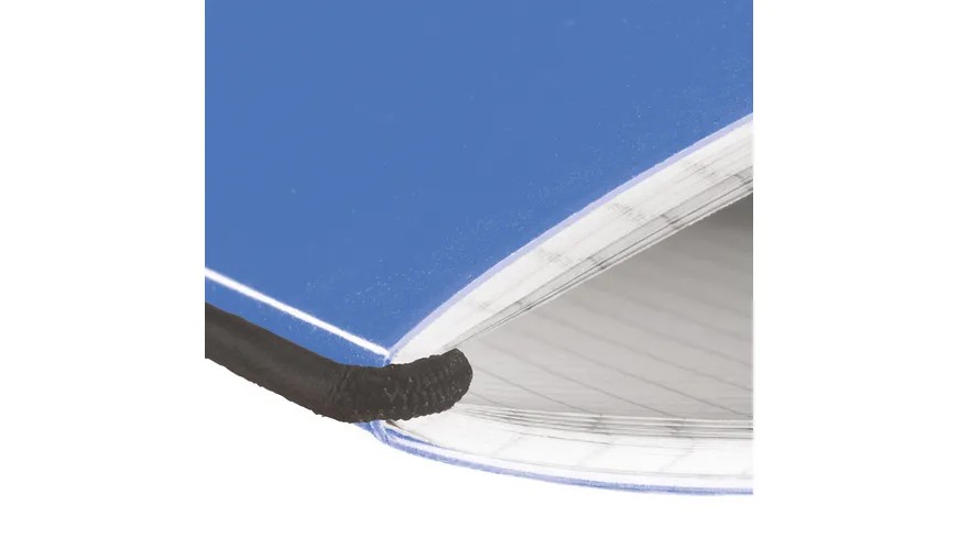 herlitz my.book flex Notizheft PP A6 40Blatt kariert blau