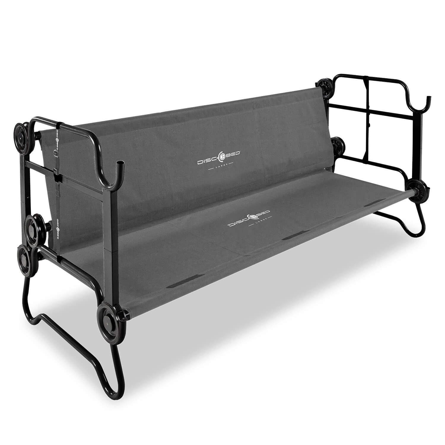 Campingbett Disc-O-Bed L mit Seitentaschen