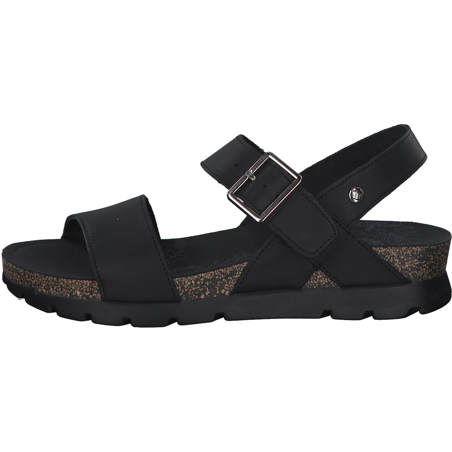 Panama Jack Sandy B, Keilsandaletten, Damen, negro black