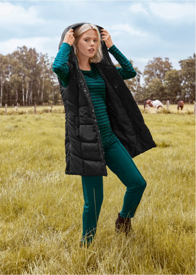 Steppweste aus recyceltem Polyester