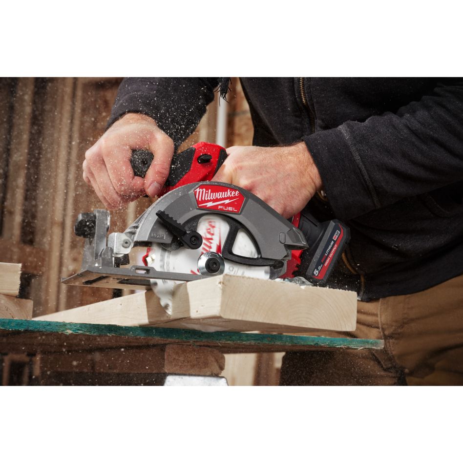 Milwaukee 4933493489 M12 FCS442-502X Συμπαγές κυκλικό πριόνι FUEL™ 12 V 2x5.0 Ah σε HD-Box