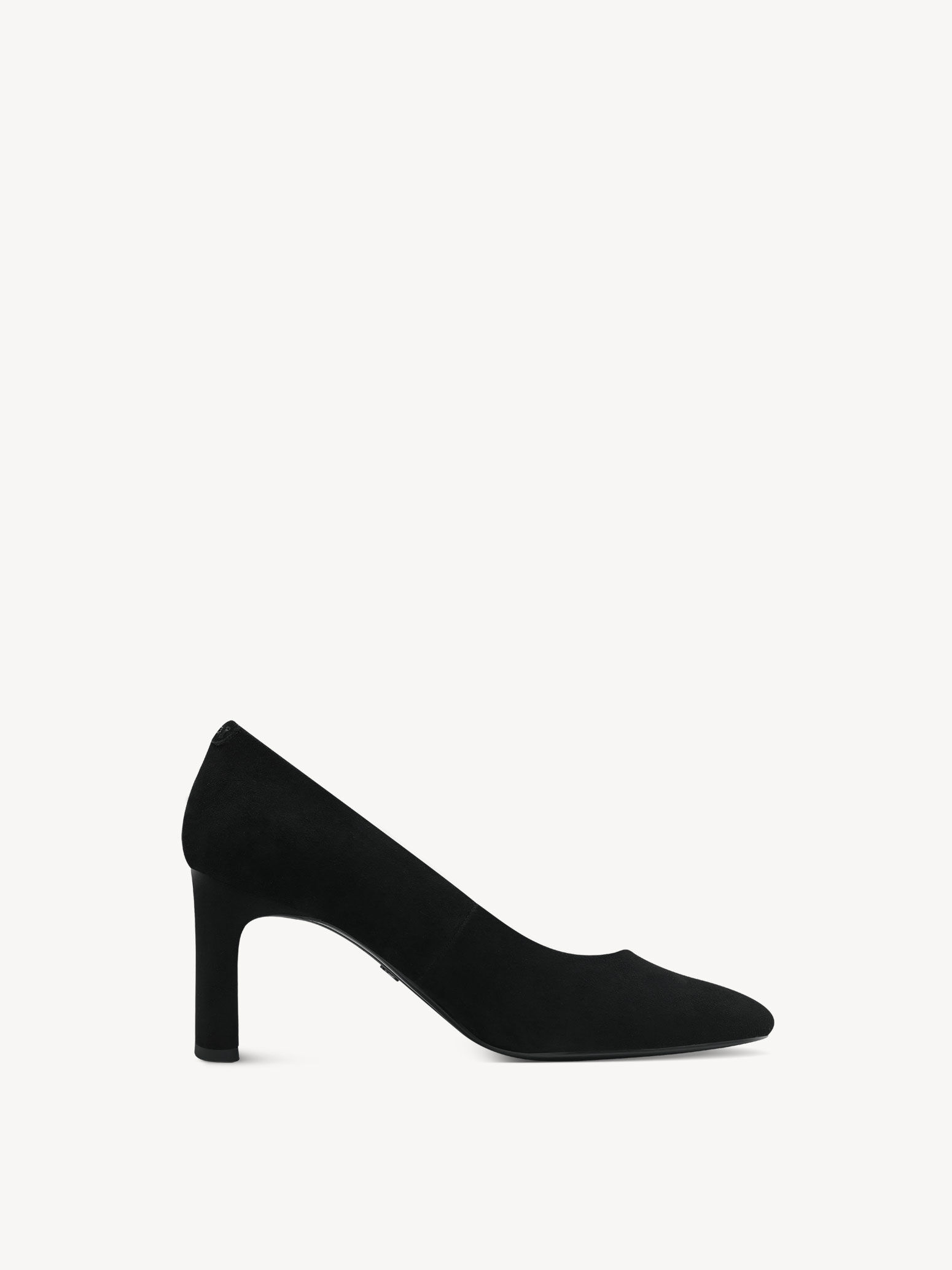 Escarpin en cuir - noir