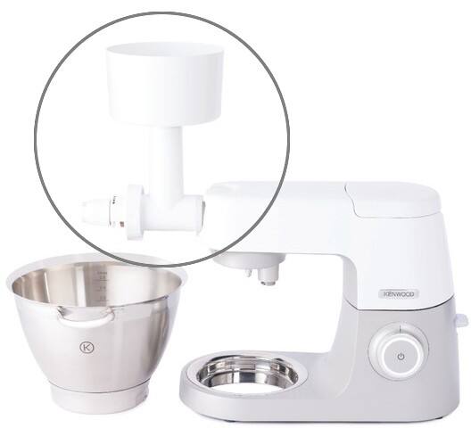 Kenwood Getreidemühlen-Aufsatz für Küchenmaschine KAX941PL Weiß