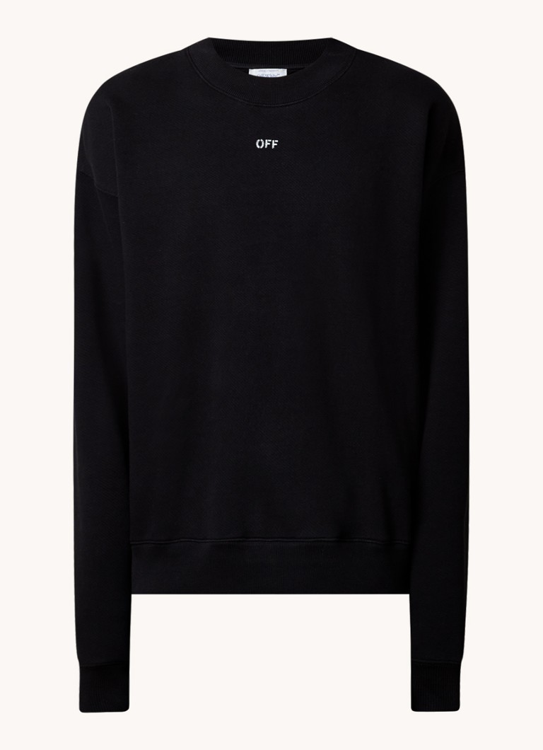 Pulover Off-White cu logo Off Stamp