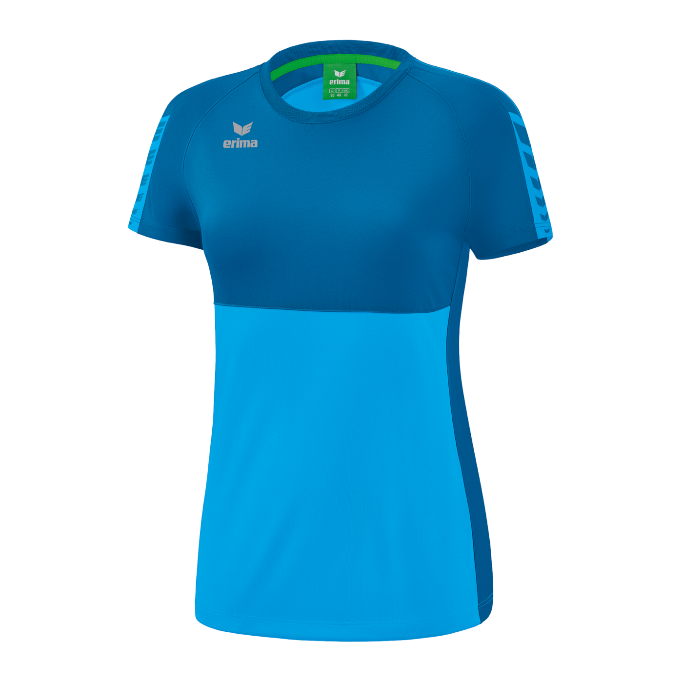 Erima Six Wings T-Shirt Damen Hellblau Türkis