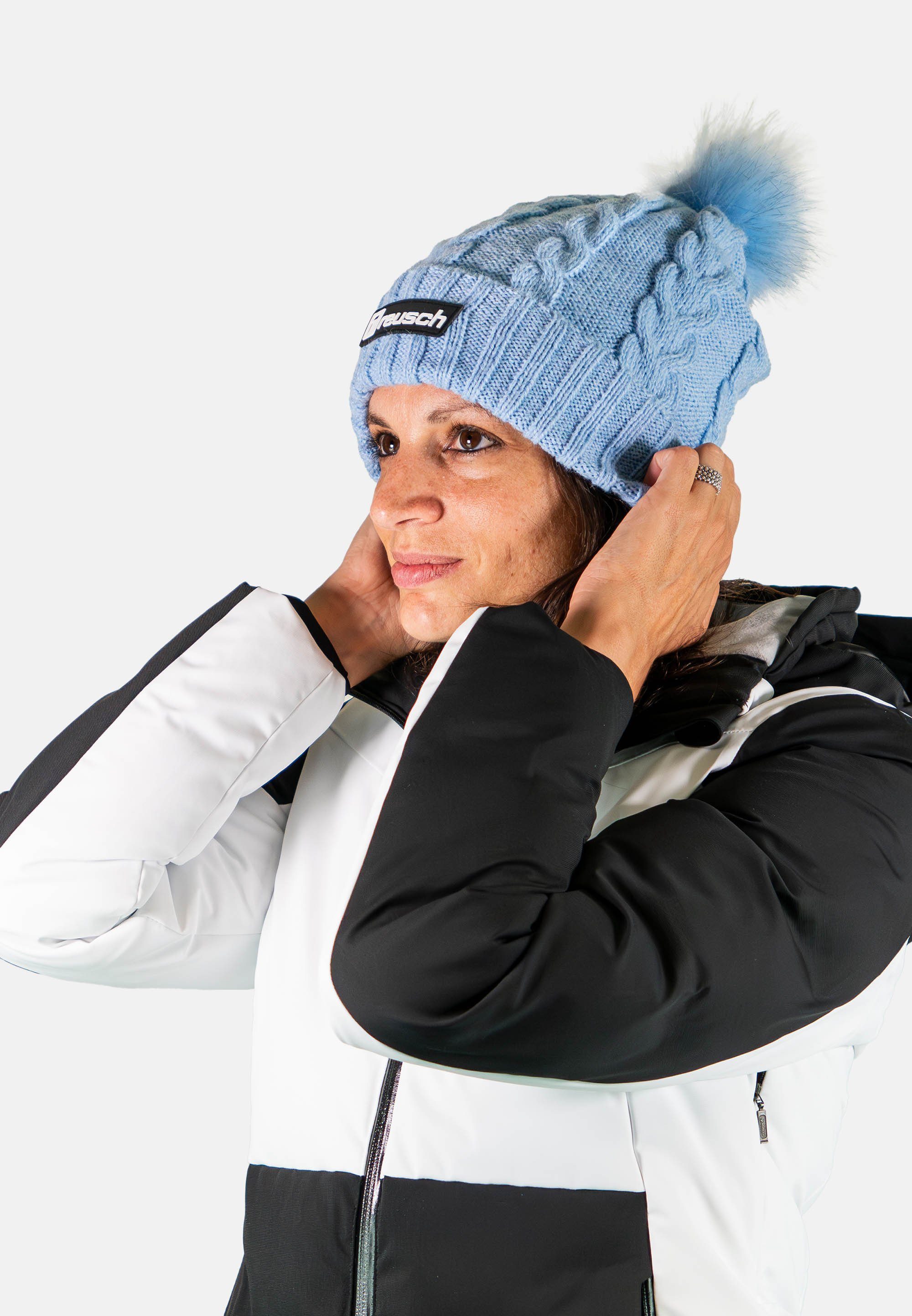 Reusch Beanie Eve Beanie mit weichem Fleece-Innenfutter