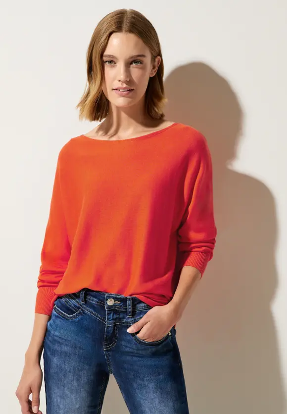Street One Pullover in Unifarbe