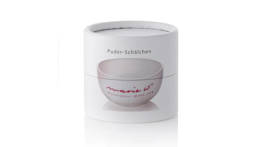 marie w. Puderschälchen