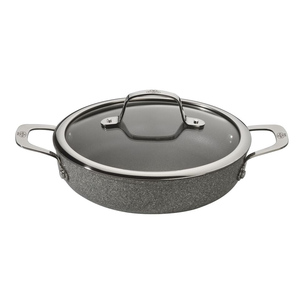 Servierpfanne mit Deckel 24 cm, Aluminium
